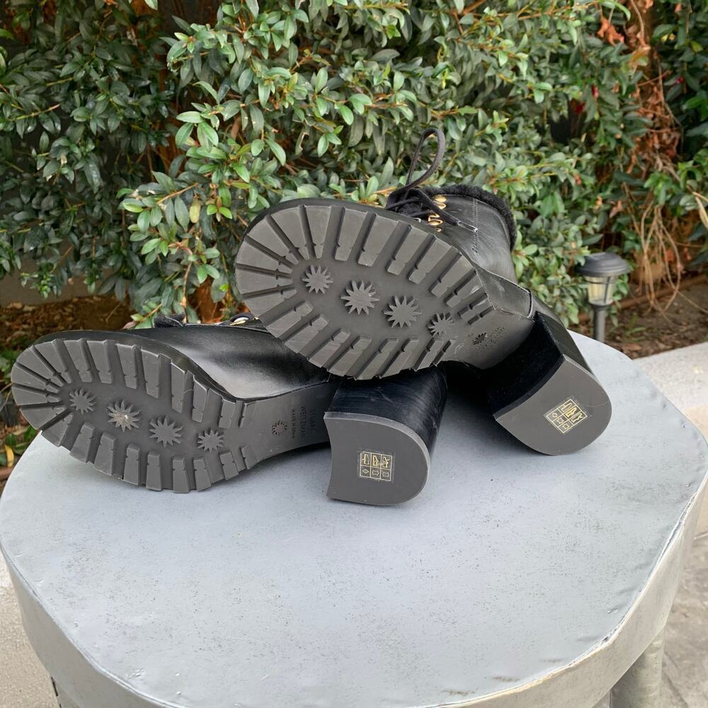 Nwot Stuart Weitzman Kolbie Chain Block Chill Boo… - image 4